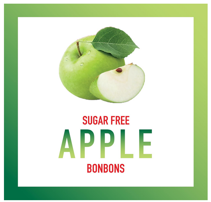 Swiss Imports Bonbons Sugar Free Apple Candy 40g - Image 4