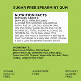 Sugar Free Spearmint Gum - Natural + Plastic-Free - Image 2