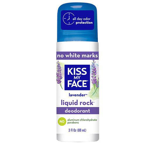 Kiss My Face Liquid Rock Deodorant Roll-On, Lavender