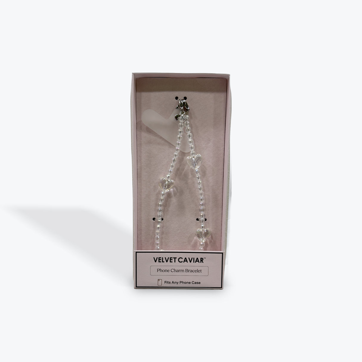 Holo Heart - Velvet Caviar Phone Charm Bracelet
