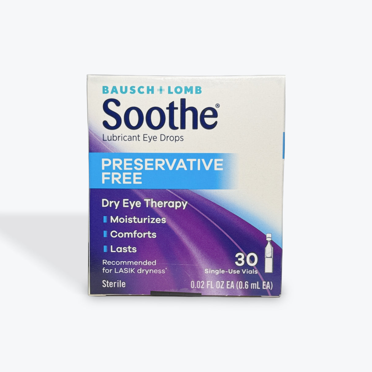 Bausch + Lomb Soothe Preservative Free Eye Drops