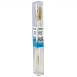White Horn Soft Natural Bristle Toothbrush Toothbrush by Swissco