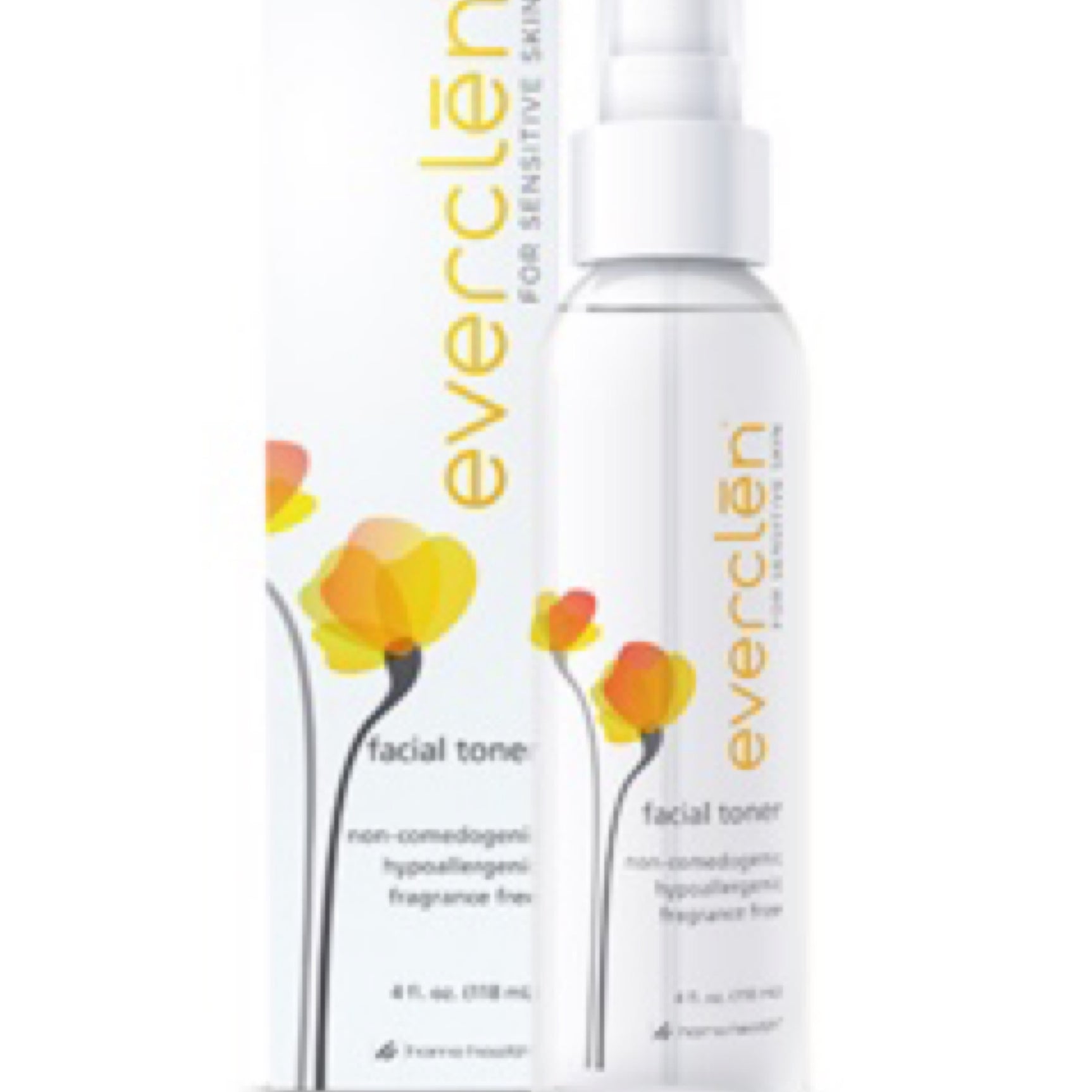 Home Health. Everclen. Facial Toner 4 Fl. Oz. ( 2 Pack)