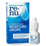 Bausch + Lomb Bausch & Lomb-Lubricating and Rewetting Drops for Contact Lenses by Renu, 8 ml