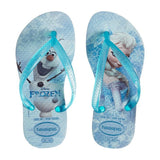 Girl's Kids Slim Frozen Flip Flop, Size 31 Br - Blue Ice Blue 31 BR
