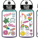 TOP TRENZ H2O FLASK STICKERS