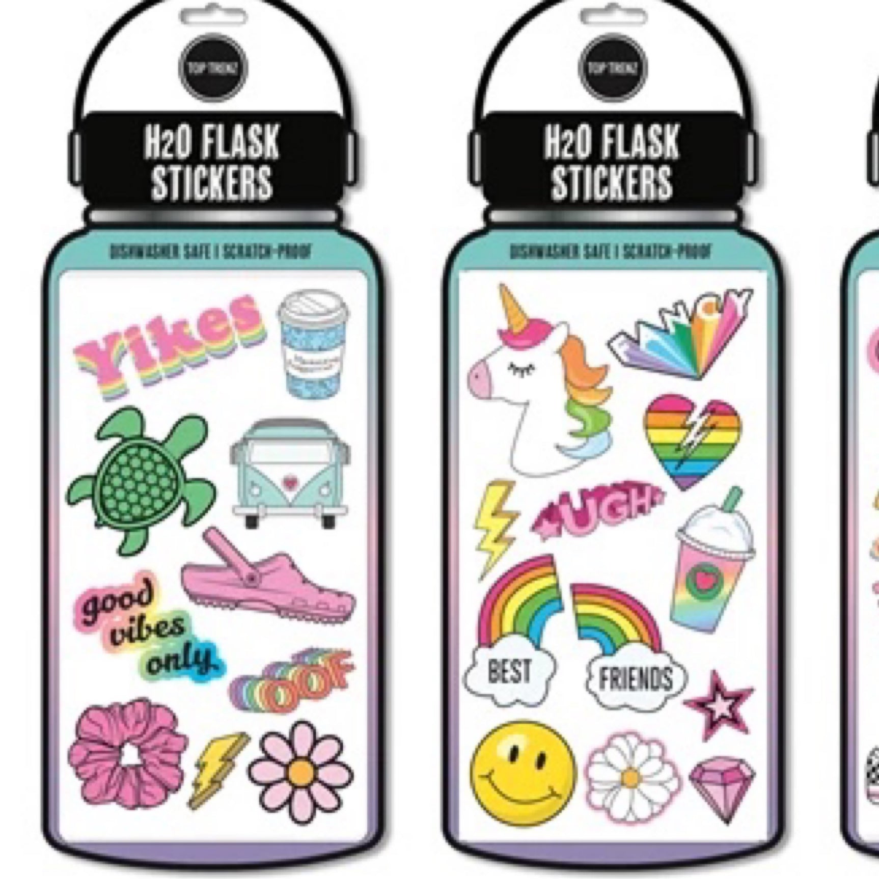 Top Trenz H2o Flask Stickers