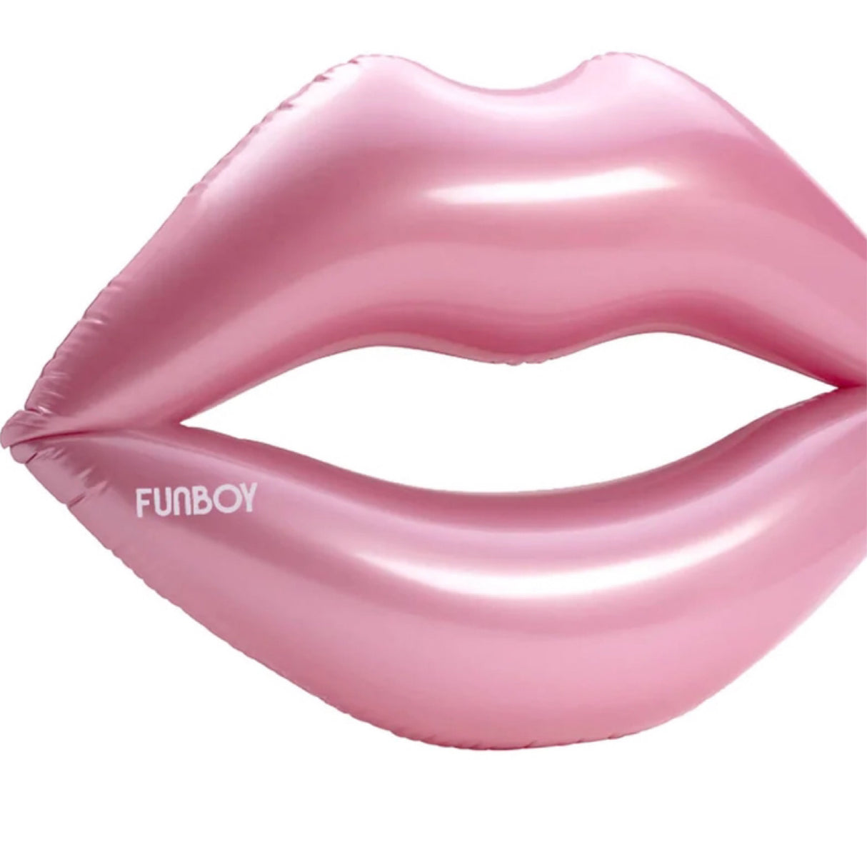 FunBoy Giant Inflatable Pink Lips Pool Float