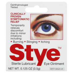 Stye Sterile Lubricant Eye Ointment Tested oz