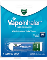 VapoInhaler, Non-Medicated Refreshing Vicks Vapors, Scented Stick