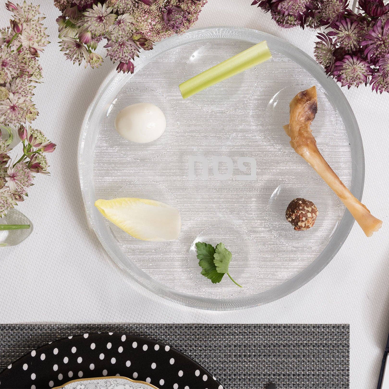 Passover Plate: Silver - Image 7