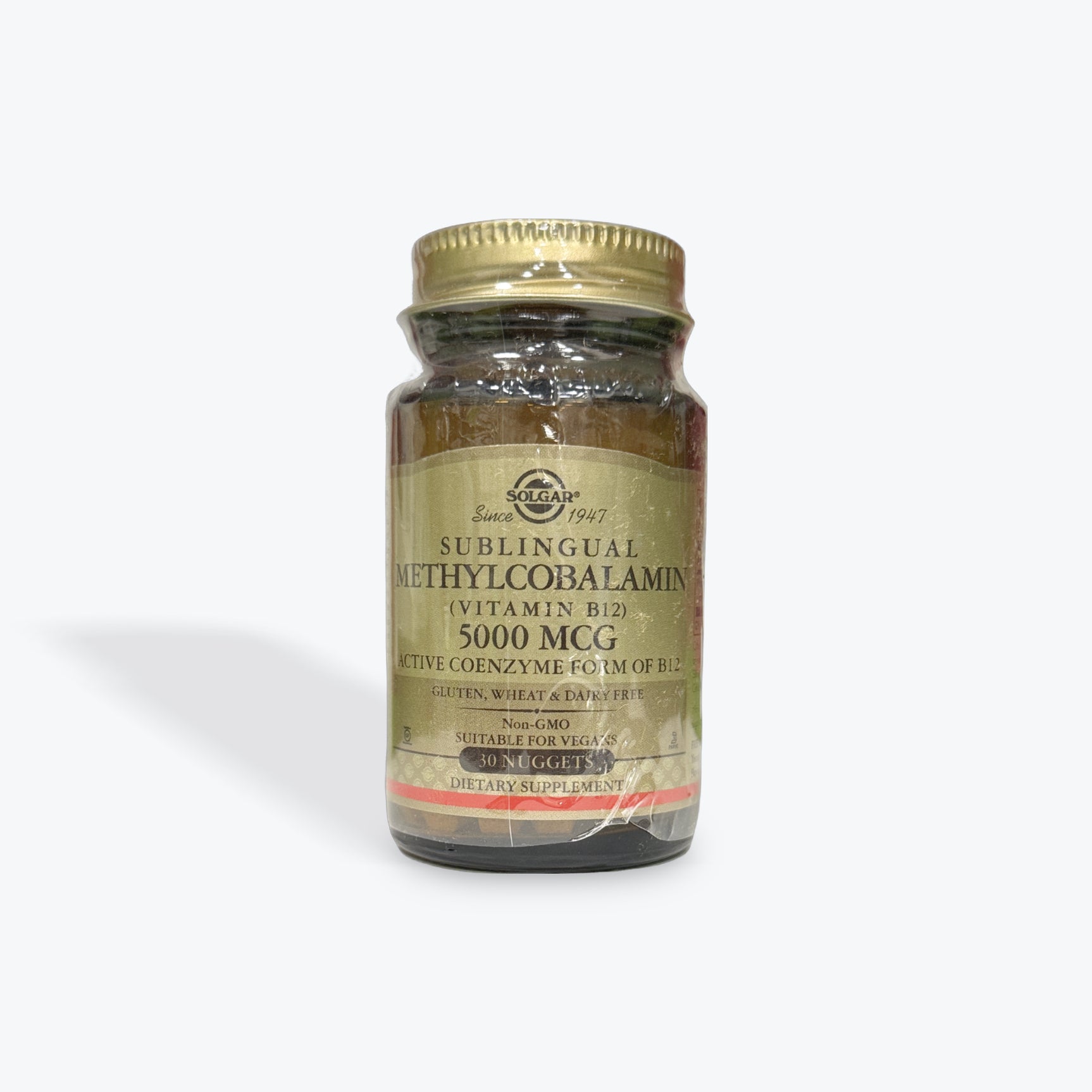 Solgar Sublingual Methylcobalamin (Vitamin B12) 5000 MCG Nuggets