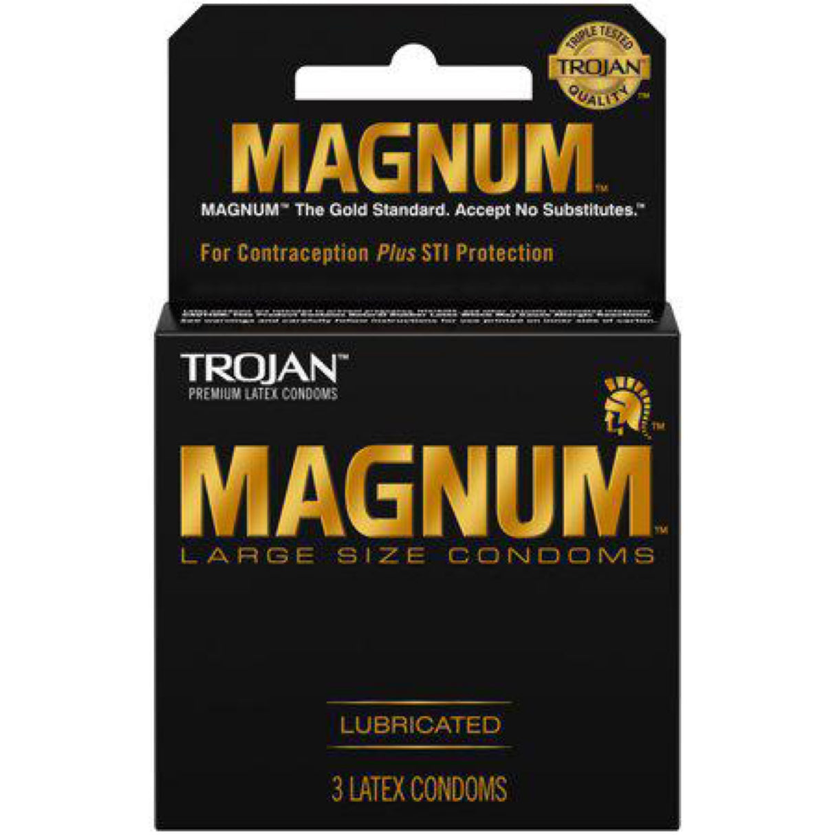 Trojan Magnum Condoms Large 3 Box