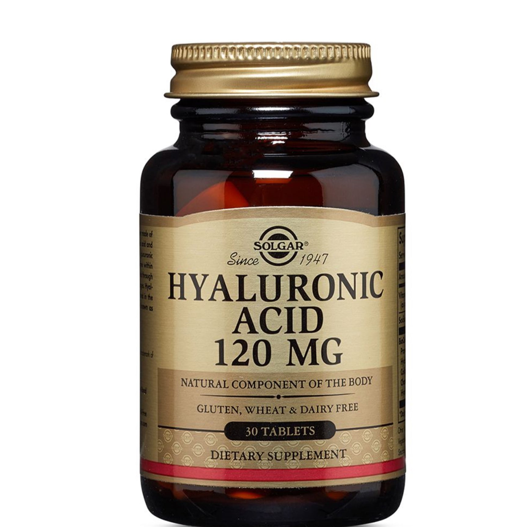 Solgar Hyaluronic Acid 120 MG 30 tablets