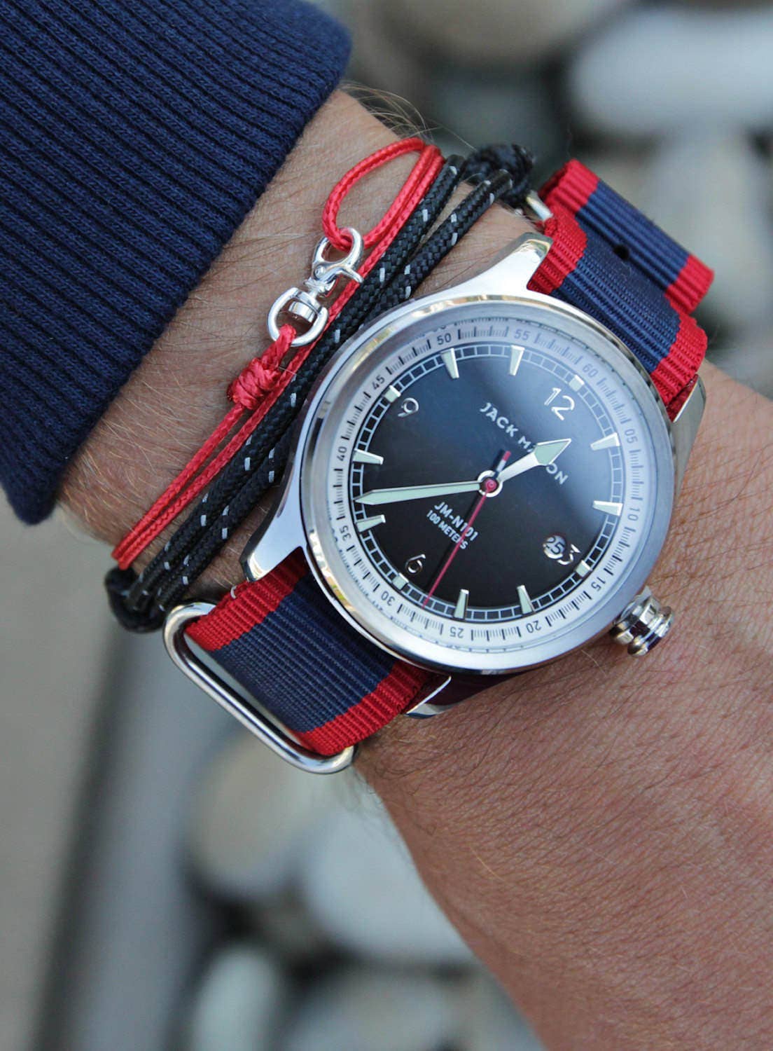 Red cord bracelet for Men - Red string bracelet