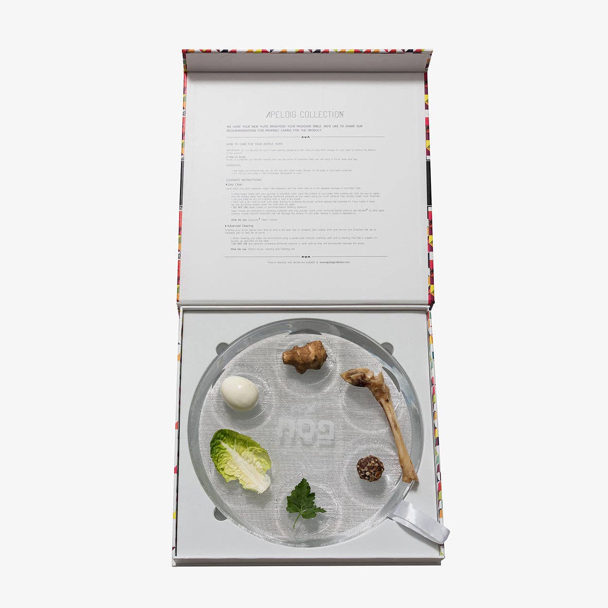 Passover Plate: White - Image 6