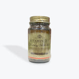 Solgar Vitamin D3 Cholecalciferol 125MCG (5000 IU)