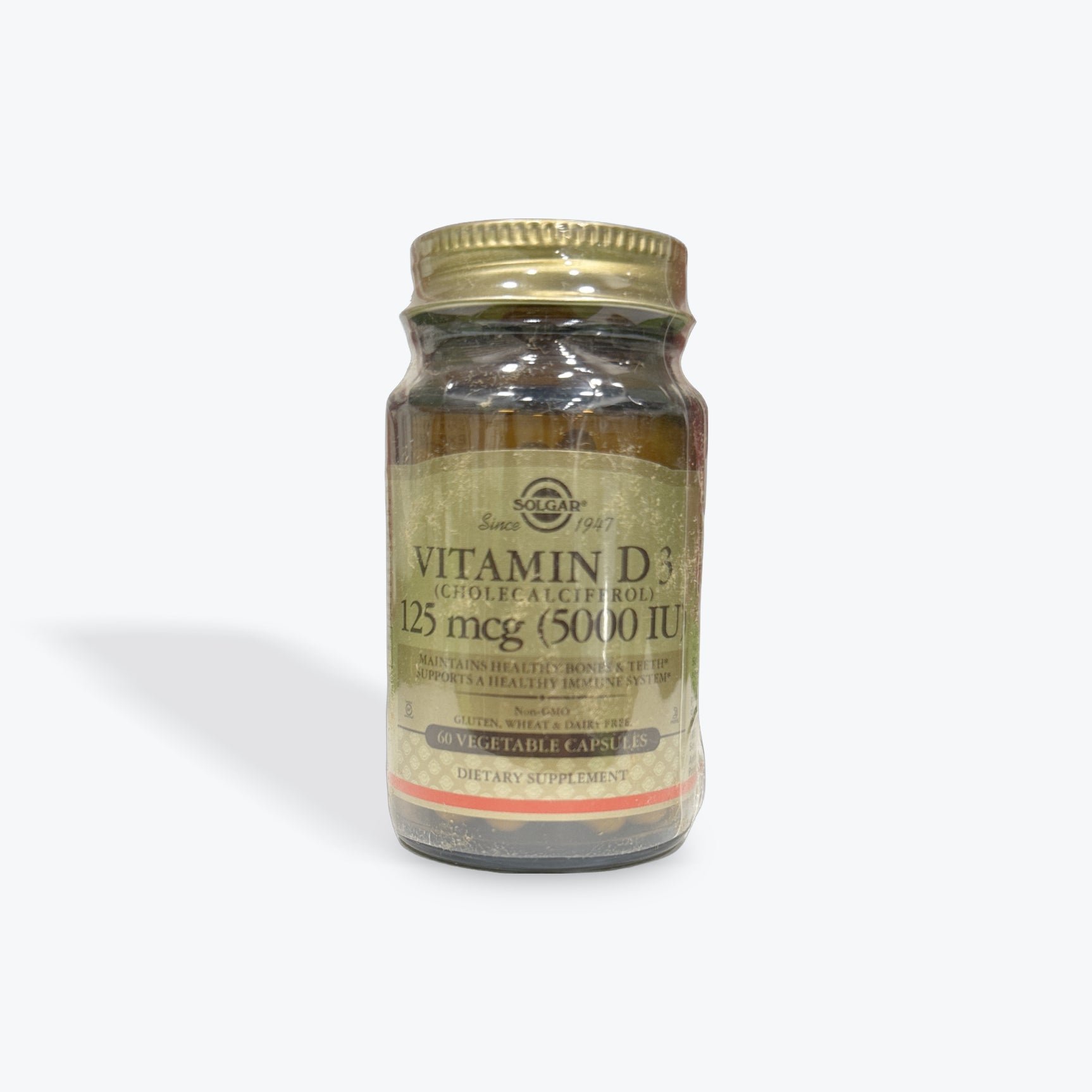 Solgar Vitamin D3 Cholecalciferol 125MCG (5000 IU)