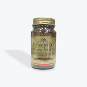 Solgar Vitamin D3 Cholecalciferol 125MCG (5000 IU)