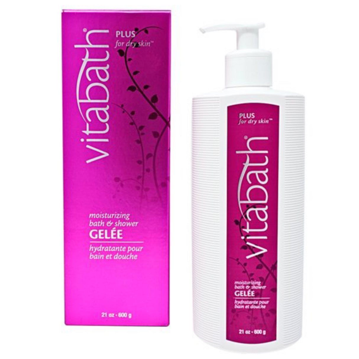 Vitabath moisturizing bath and shower plus for dry skin