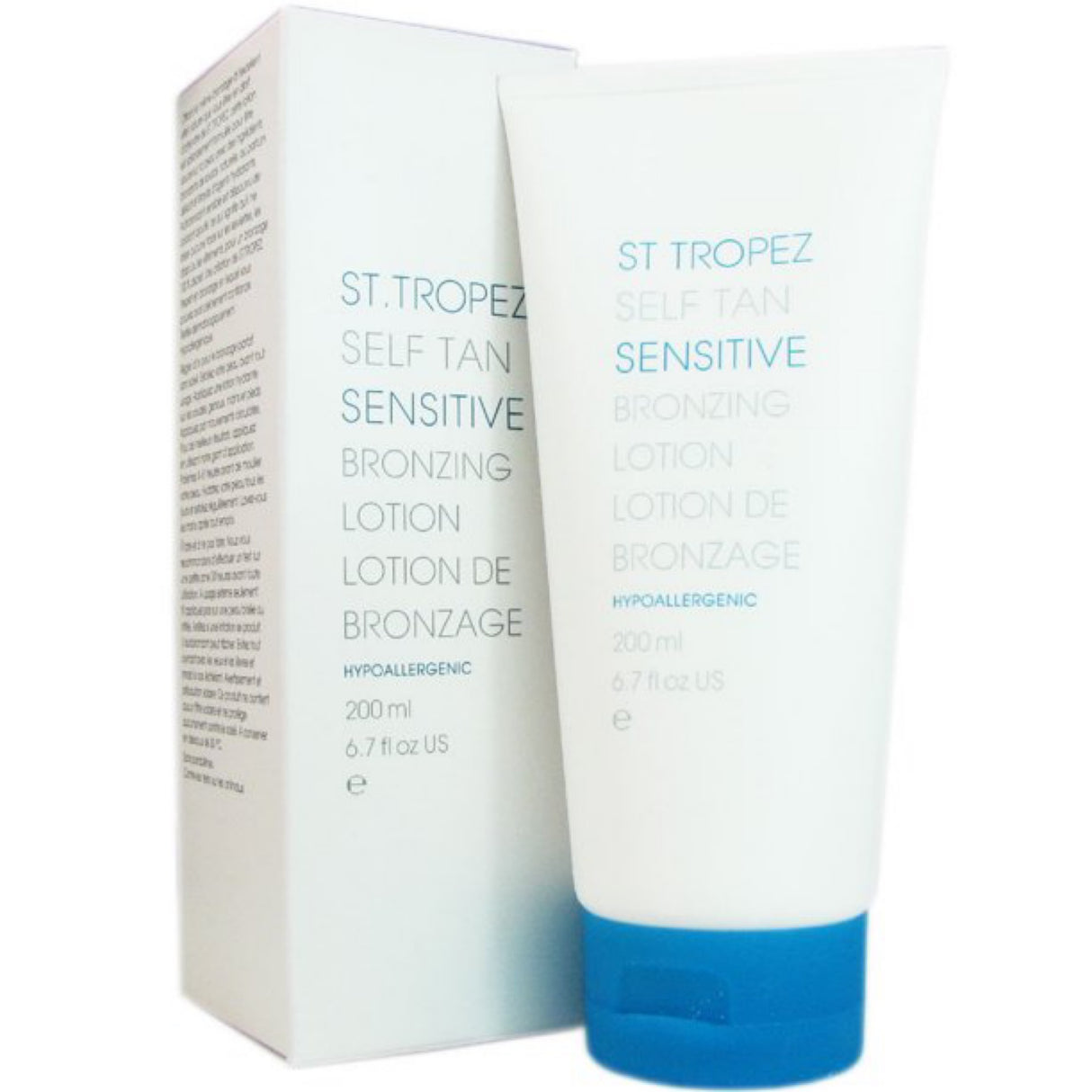St tropez self tan sensitive bronzing lotion