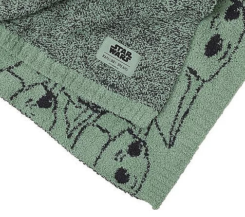 Barefoot Dreams CozyChic Grogu Blanket 45" x 60" - Image 2