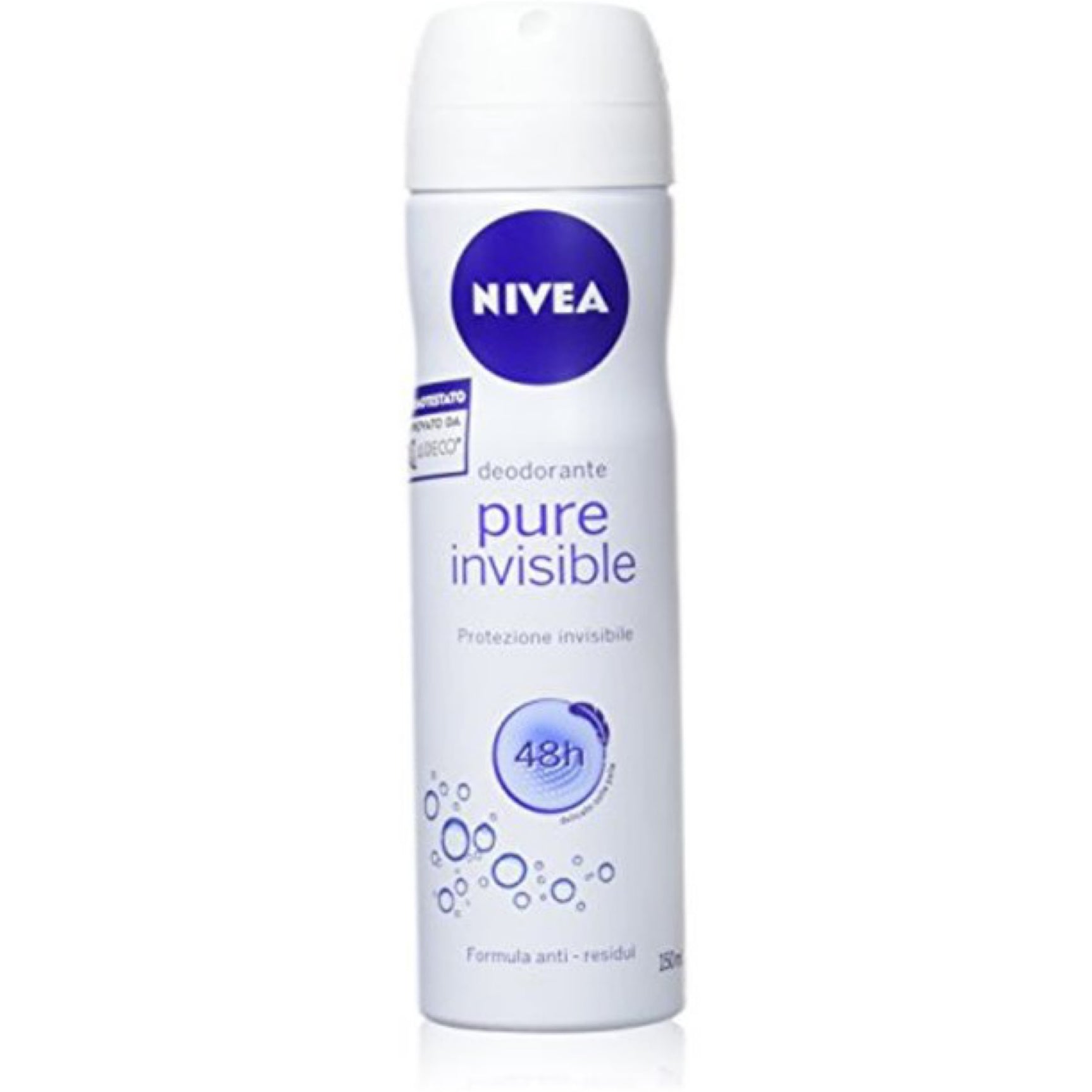 Desodorante en pulverizador Nivea antitranspirante Pure Invisible Protection 48H
