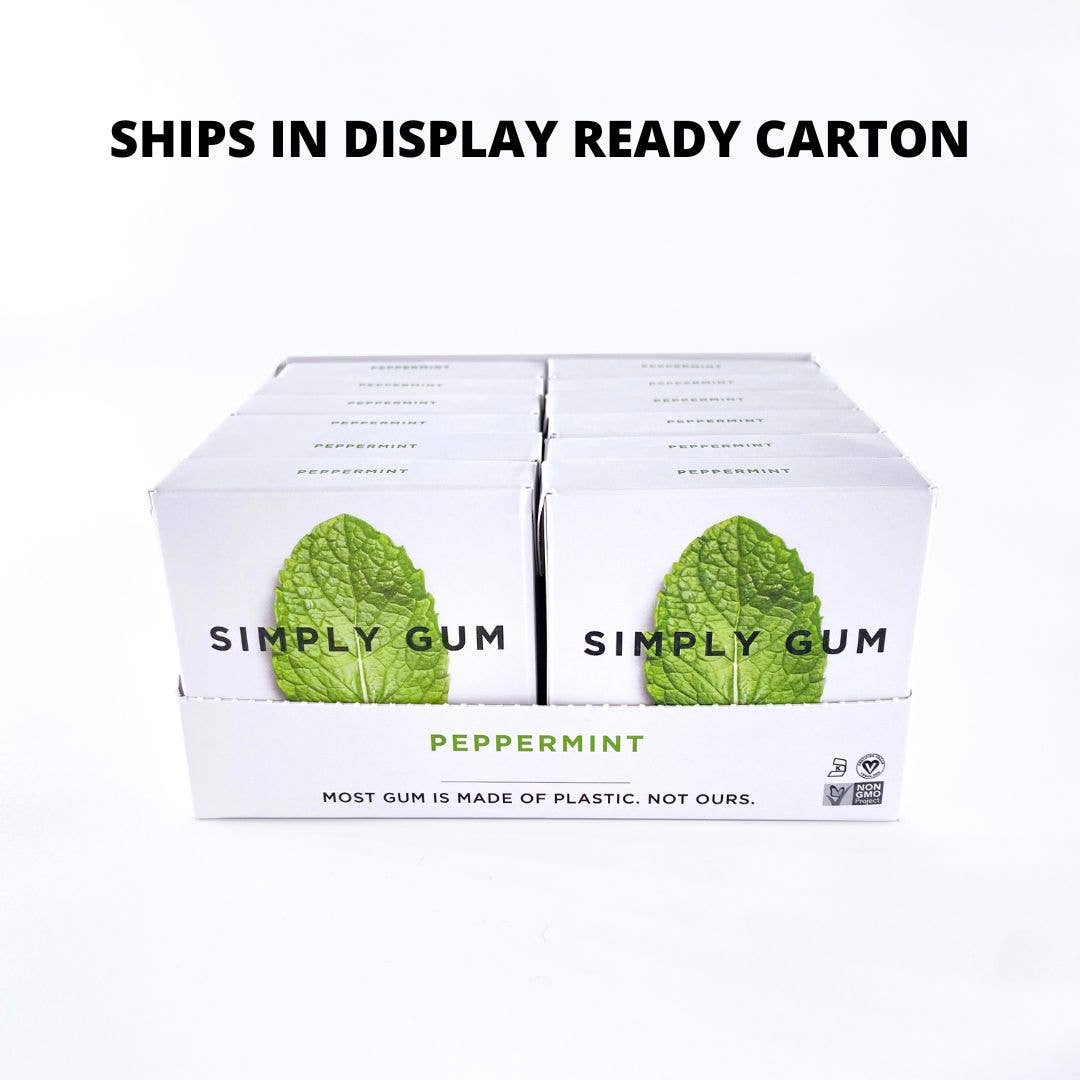 Sugar Free Peppermint Gum - Natural + Plastic-Free - Image 10
