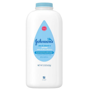 Johnson’s baby powder with aloe & vitamin e 22oz
