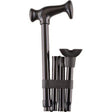 NOVA Folding Cane, Walking Cane with Quad Tip, Foldable & Adjustable Travel Cane