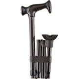 NOVA Folding Cane, Walking Cane with Quad Tip, Foldable & Adjustable Travel Cane