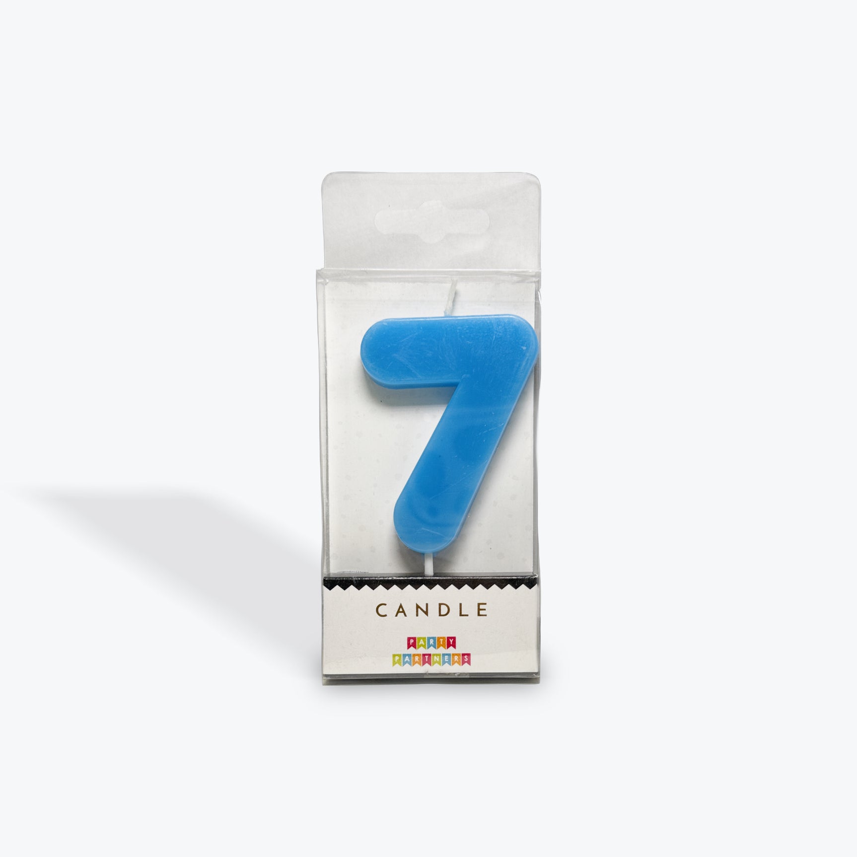 Party Partners Neon Number 7 Candle