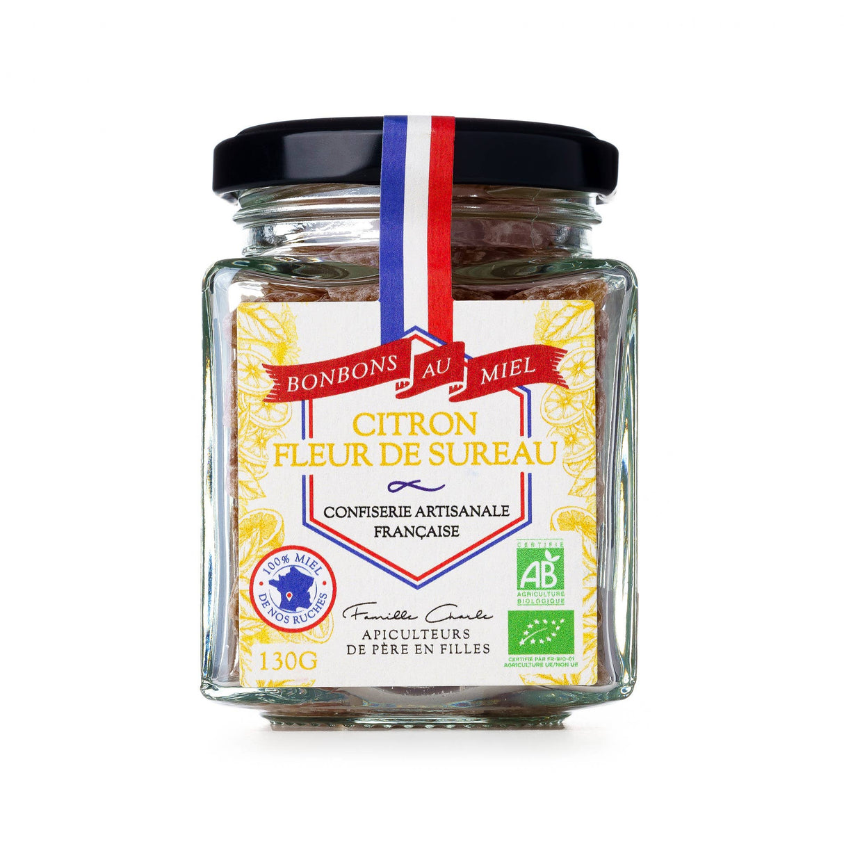 Honey Candies Lemon & Elderflower (130g): French