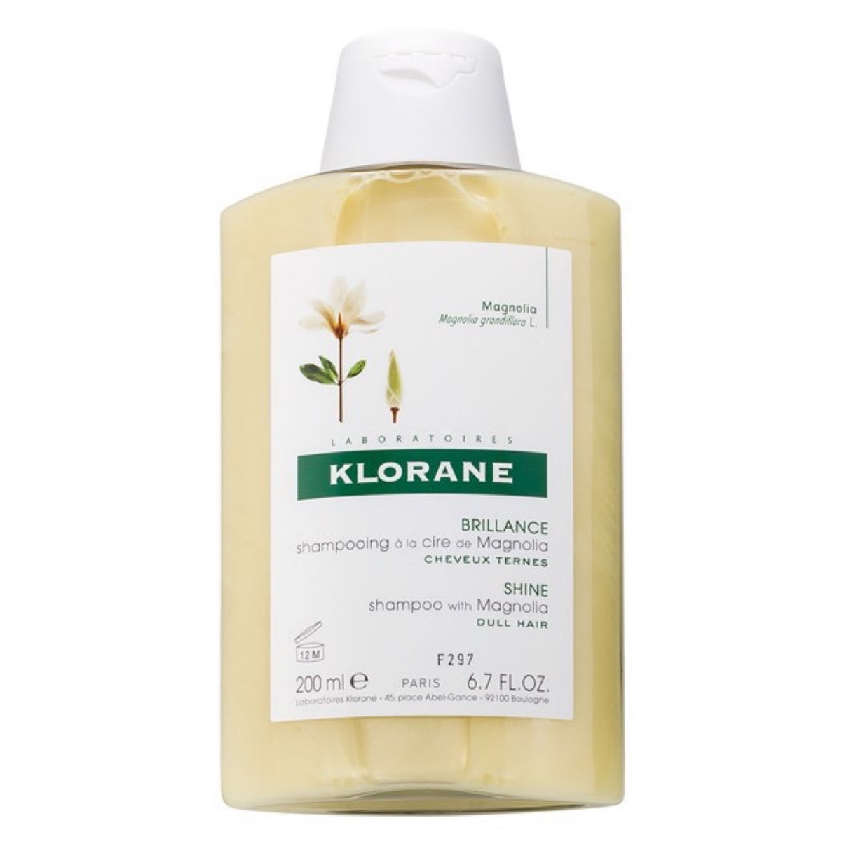 Klorane shine shampoo with magnolia