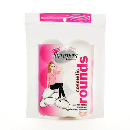 Swisspers Premium Foam Cosmetic Round