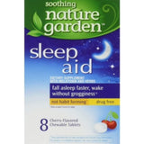 Soothing Nature Garden Sleep Aid Chewable Tablets Cherry