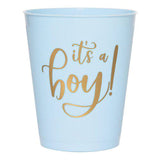Cocktail Party Cup- "Its a Boy"