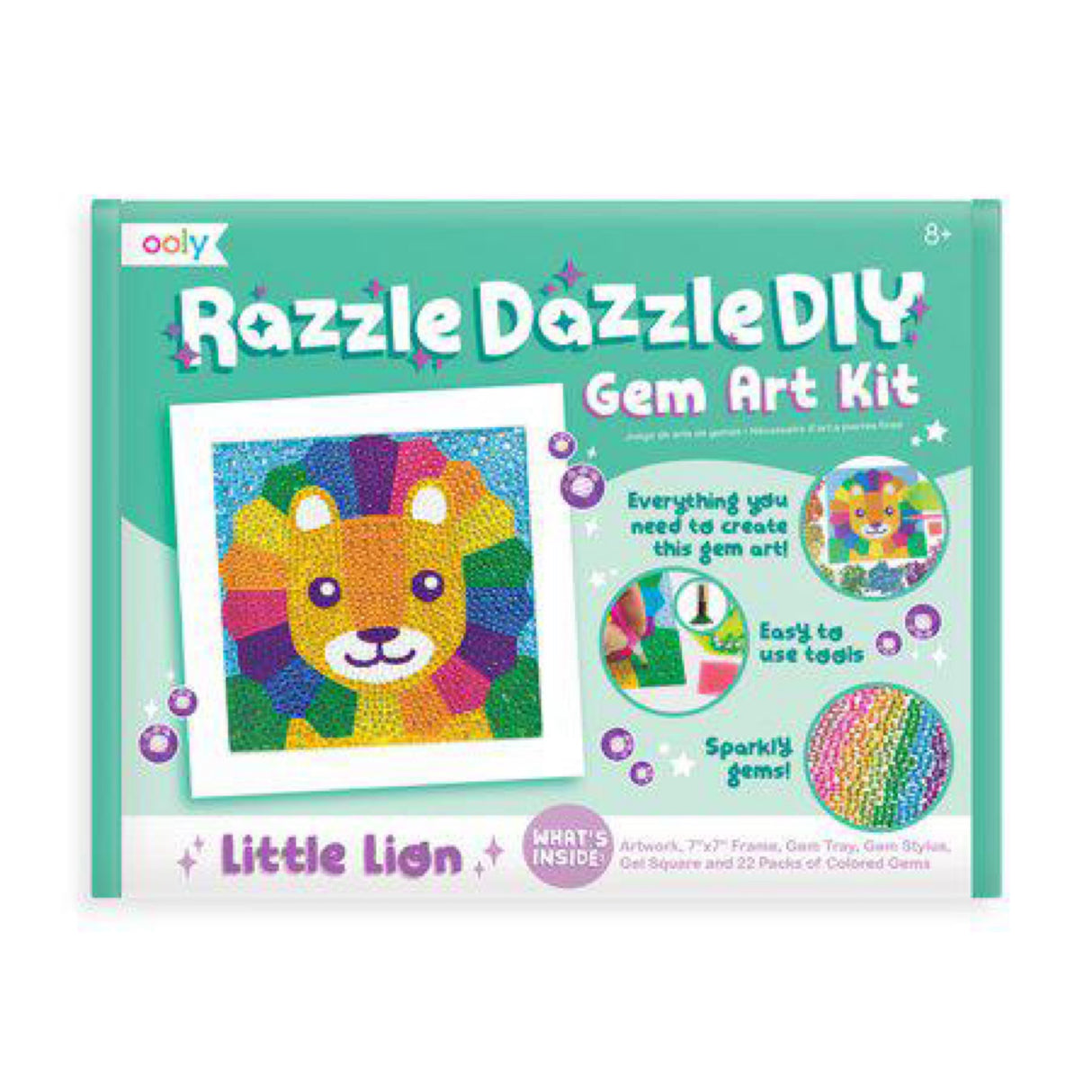 Little Lion Razzle Dazzle Gem Art Kit