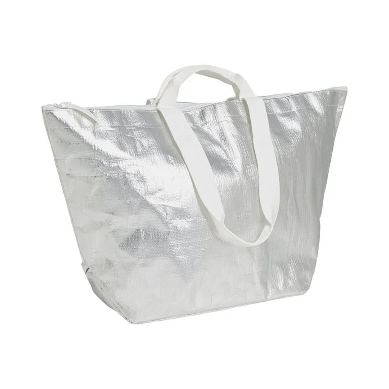 Silver Eco Carry me Tote