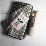 Wine Sleeve - Criss Cross - Natural