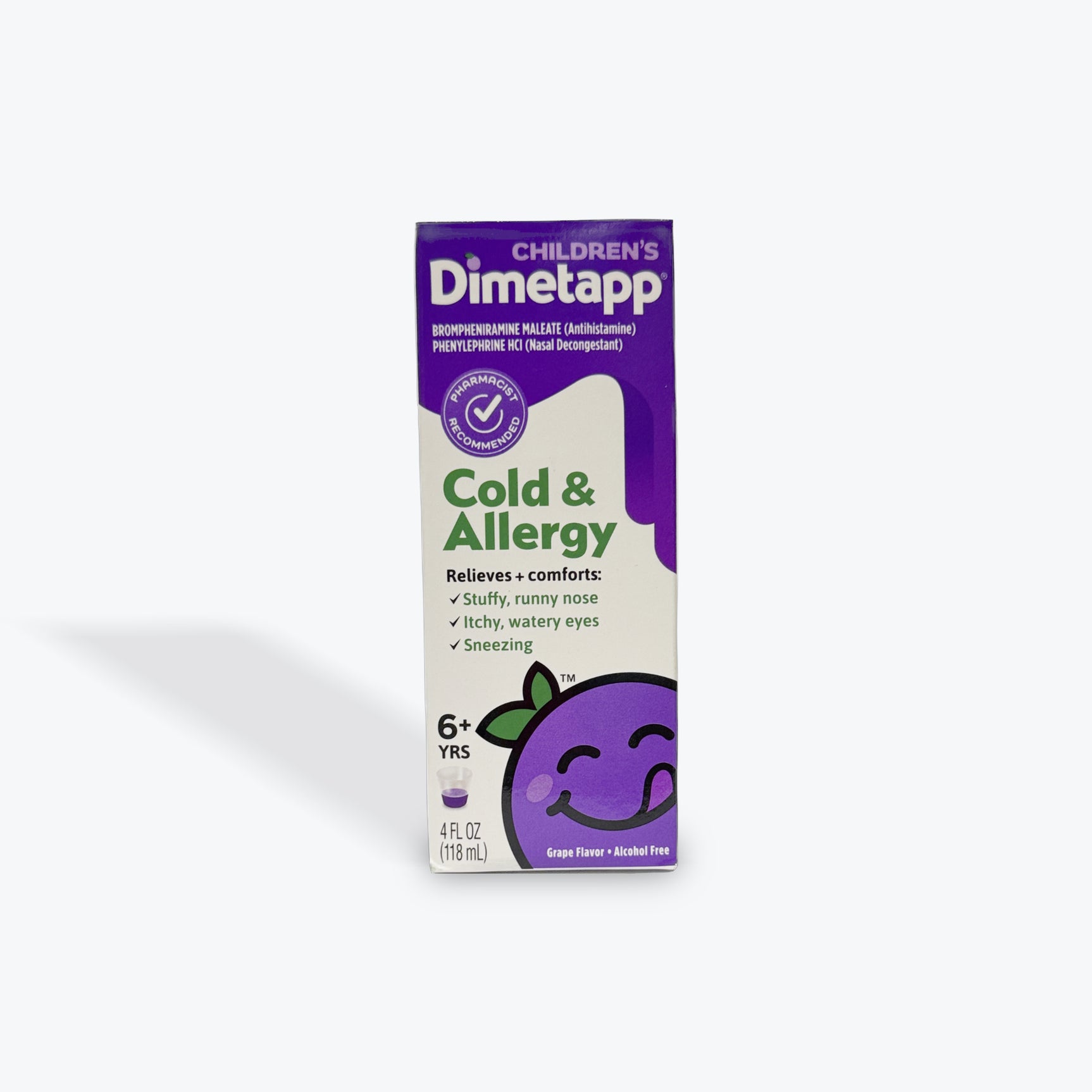 Children’s Dimetapp Cold & Allergy Medicine Liquid - Grape Flavor