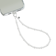 White Pearl Phone Charm