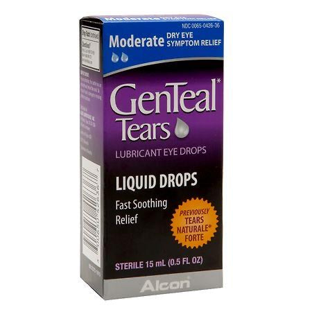 Genteal Tears Moderate Lubricant Eye Drops
