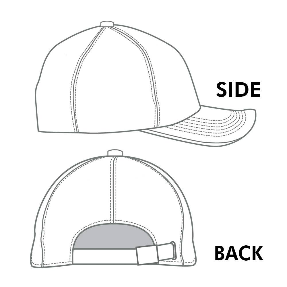 USA Embroidered Baseball Cap: Black,Denim