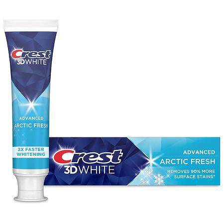 Crest 3D White Advanced Arctic Fresh Whitening Toothpaste  2.4 oz