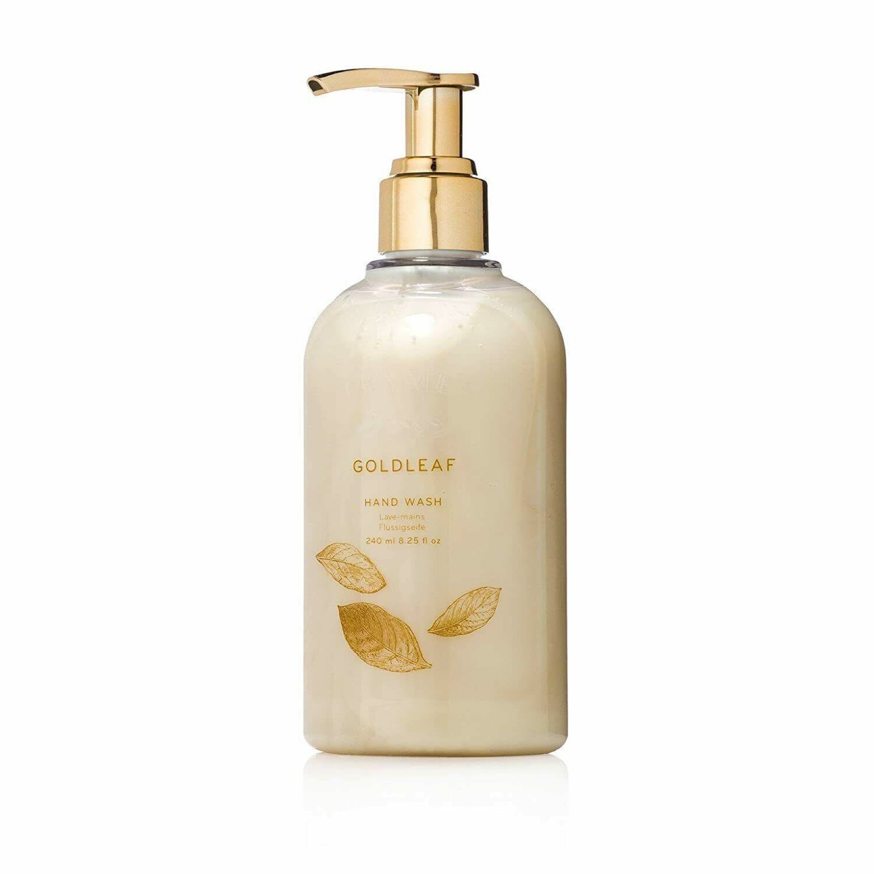 Thymes Goldleaf Hand Wash Gold Pump
