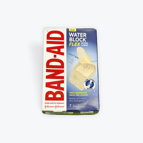 Tira adhesiva Band-Aid Water Block Flex extragrande