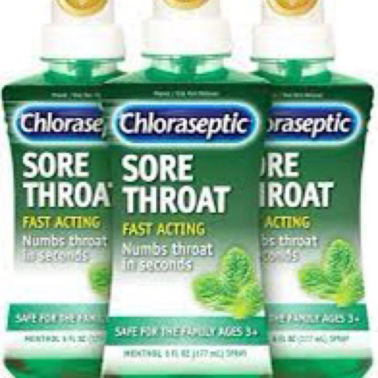 Chloraseptic sore throat menthol