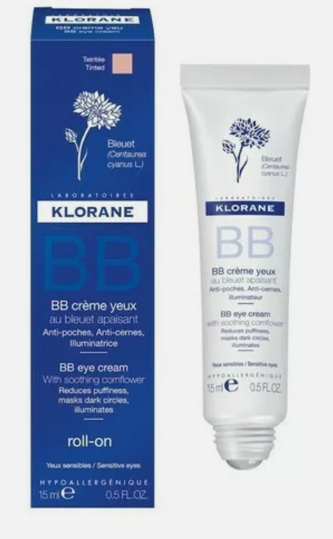 KLORANE BB eye cream with soothing cornflower 0.5 fl. oz
