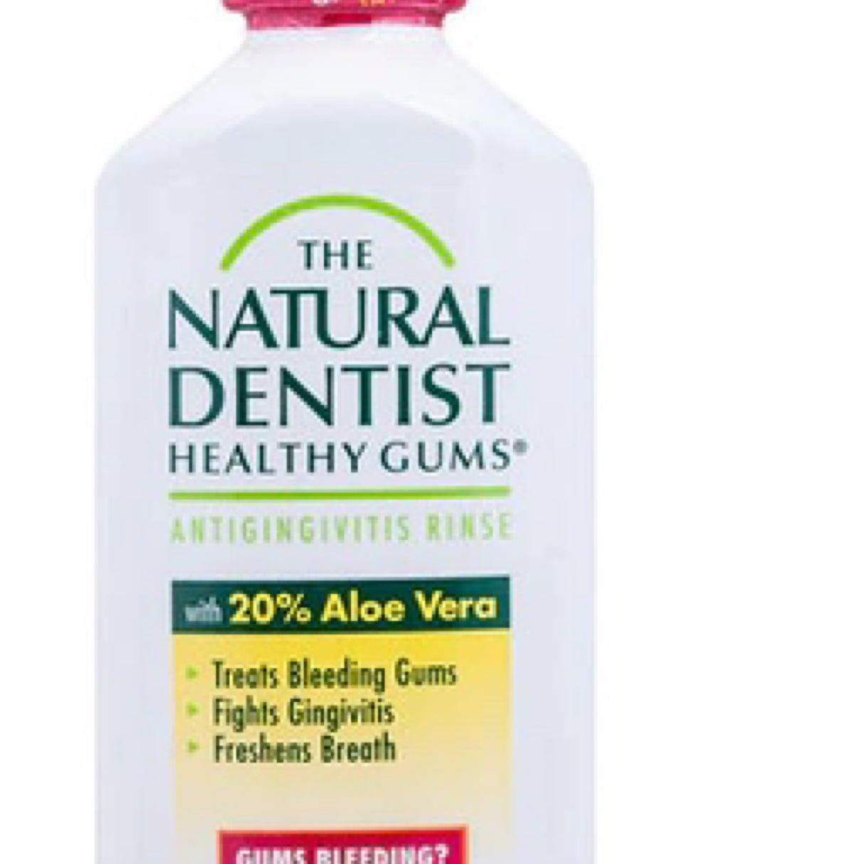 The natural dentist healthy gums rinse
